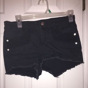 High waisted shorts